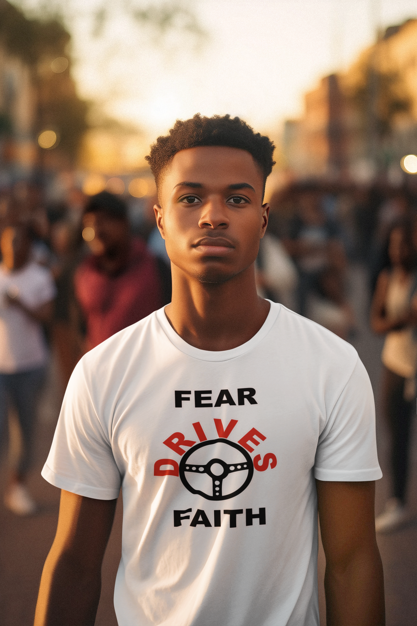 FEAR DRIVES FAITH SHIRT