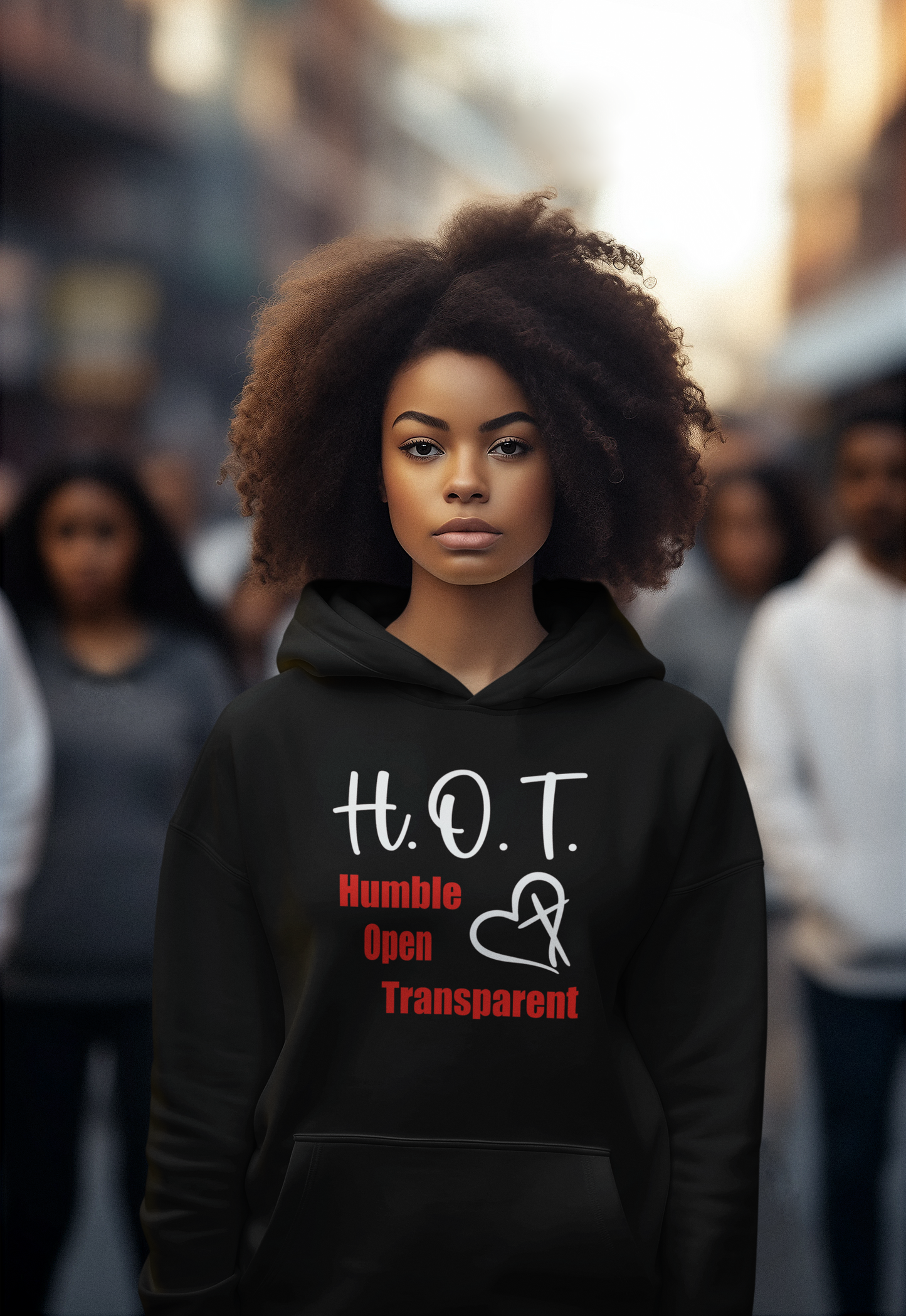 H.O.T (HUMBLE OPEN TRANSPARENT) HOODIE