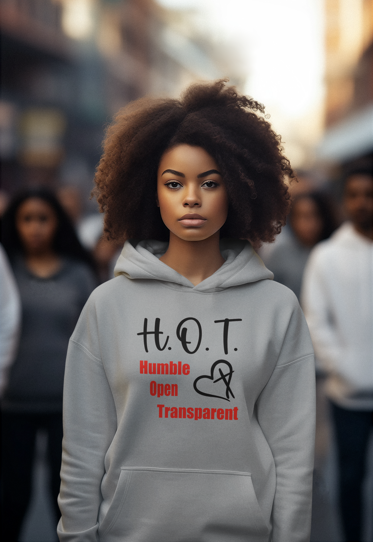 H.O.T (HUMBLE OPEN TRANSPARENT) HOODIE