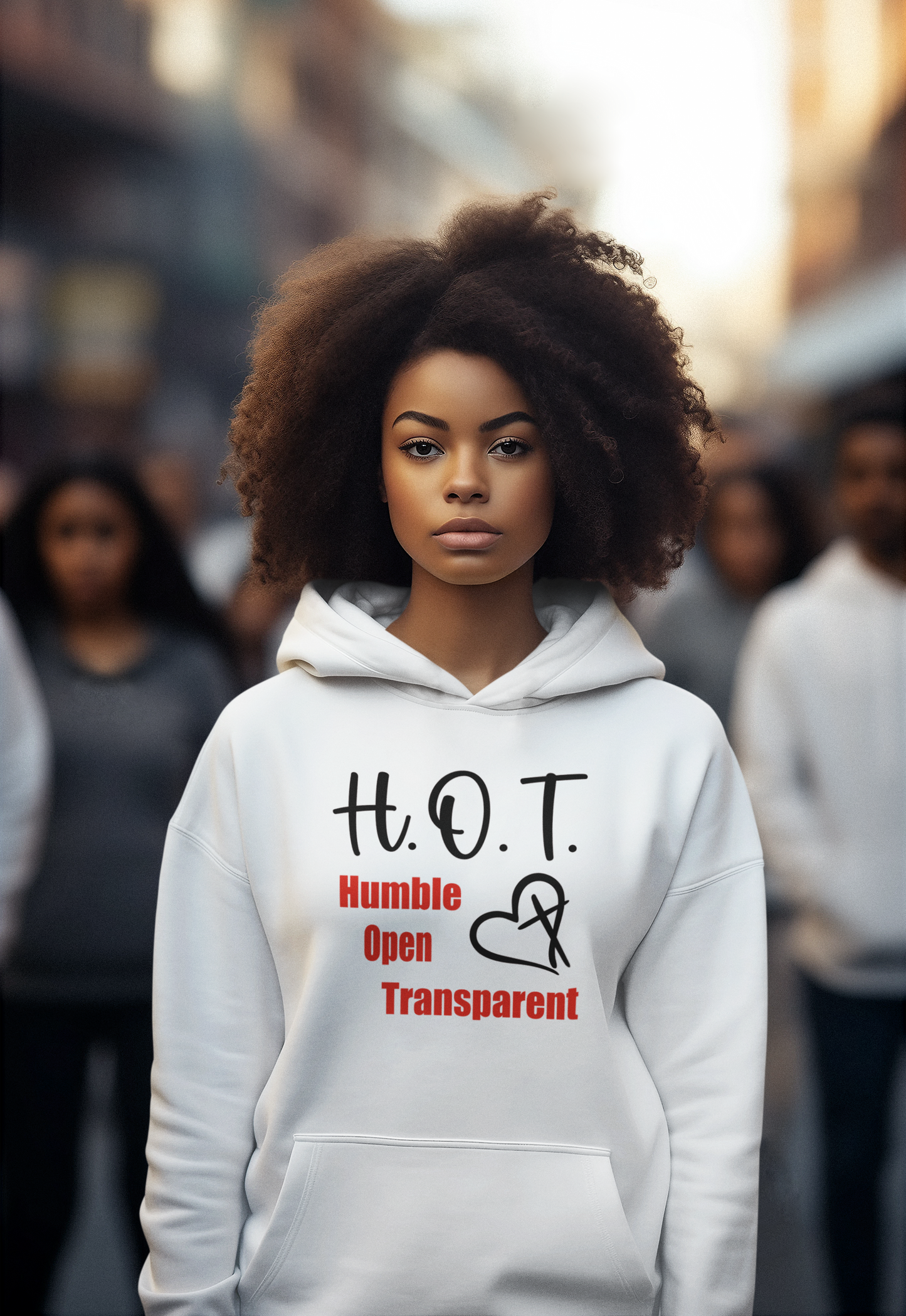 H.O.T (HUMBLE OPEN TRANSPARENT) HOODIE