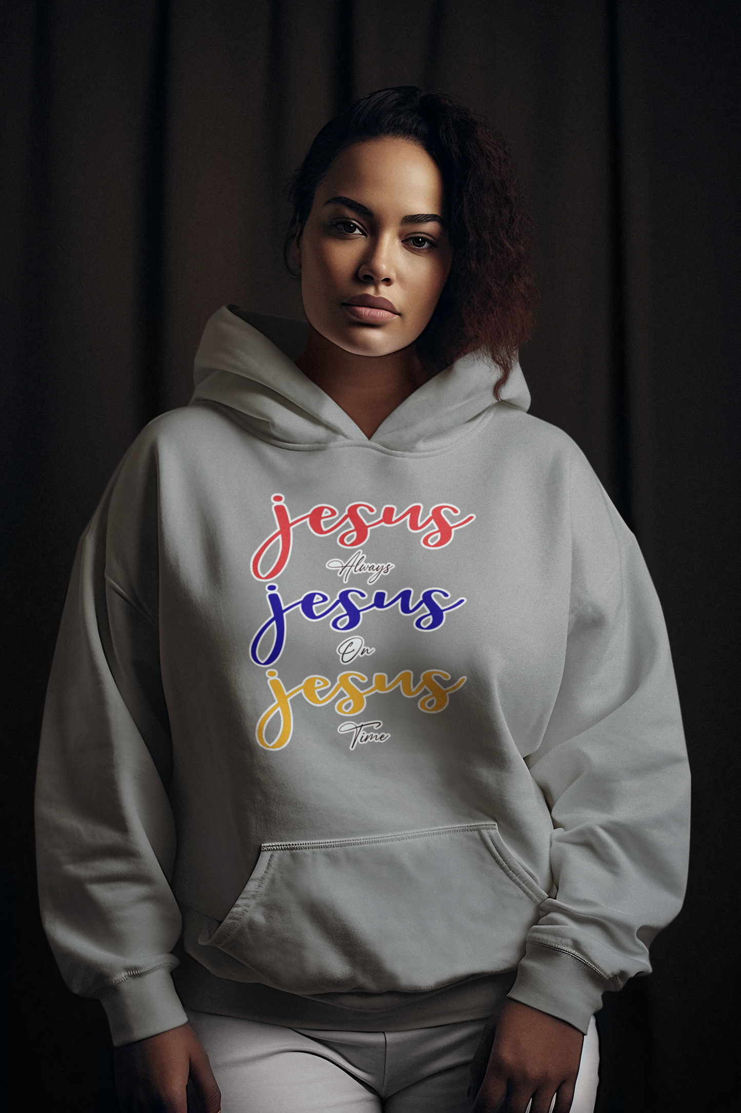 JESUS ALWAYS ON TIME HOODIE